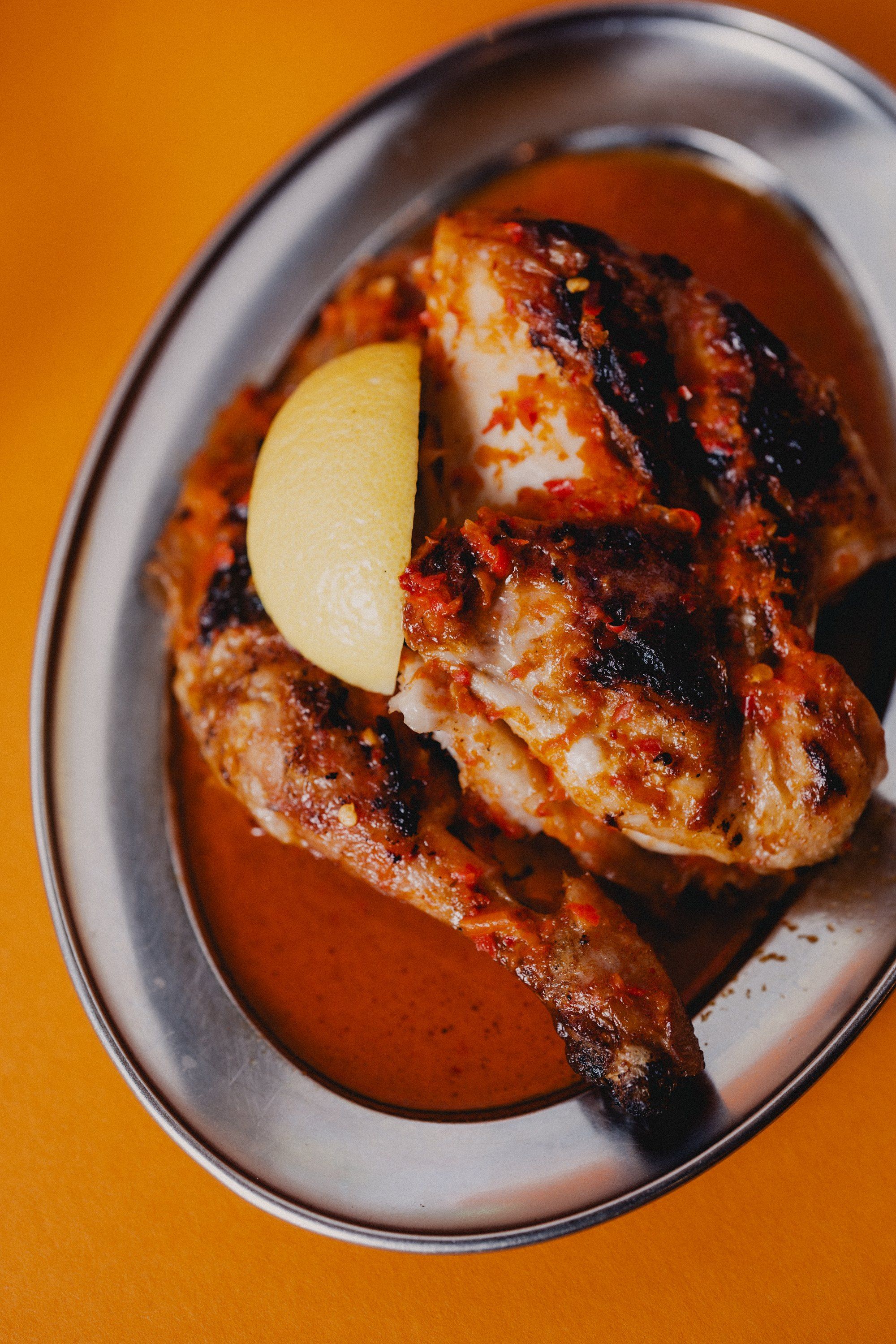 Half chicken